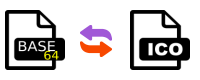 Convert base64 to ico