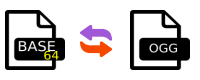 Convert base64 to ogg