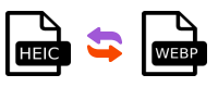 Convert heic to webp