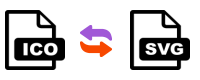 Convert ico to svg